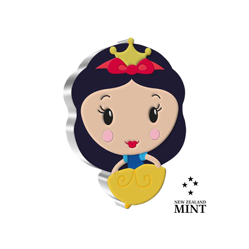 Chibi Coin Collection - Disney - Blanche Neige - 1 Oz Argent - BE
