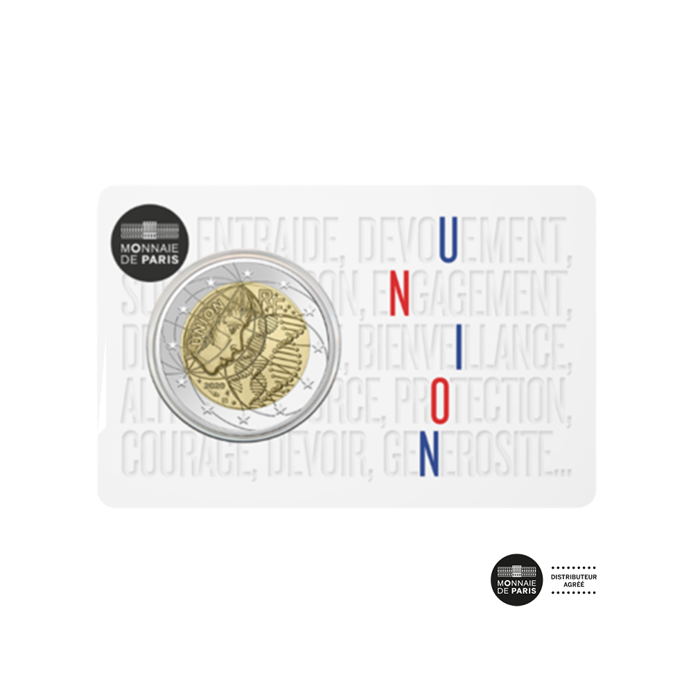 Recherche Médicale - Union - 2 Euro Commémorative - BU 2020