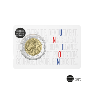 Recherche Médicale - Union - 2 Euro Commémorative - BU 2020
