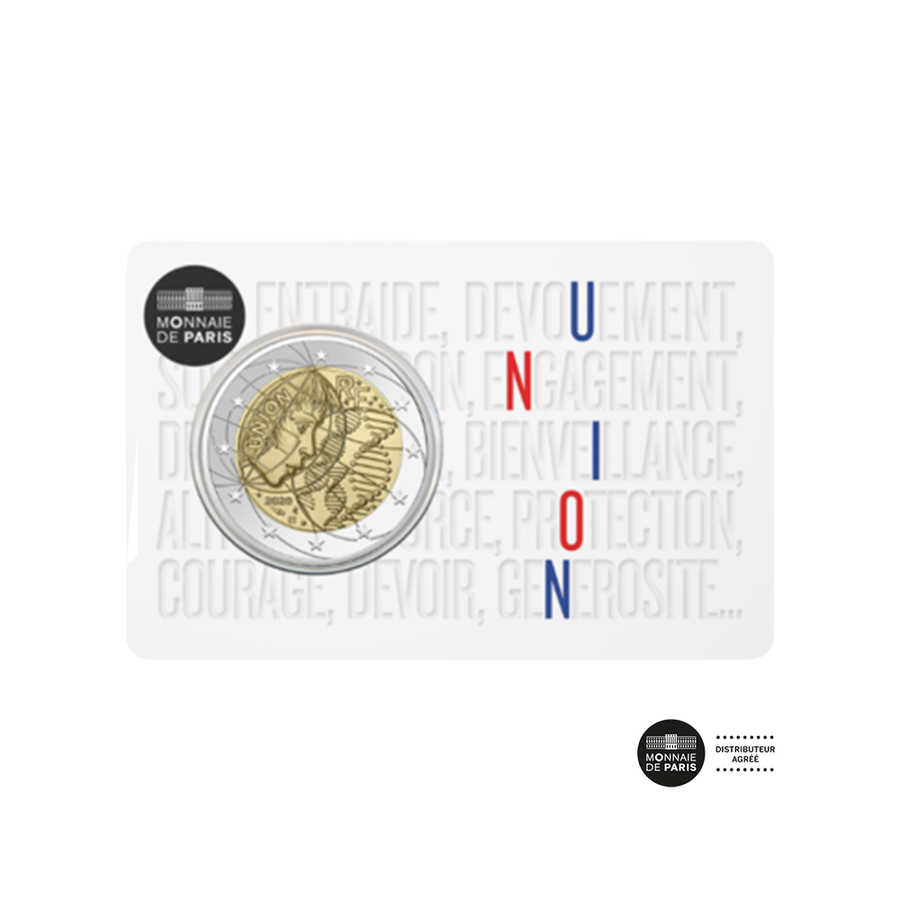 Recherche Médicale - Union - 2 Euro Commémorative - BU 2020