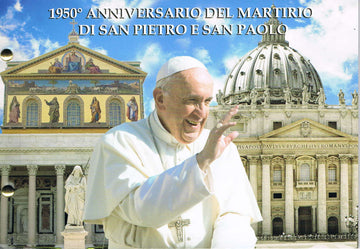 Vatican 2017-Philatelic envelope Saint-Pierre and Saint-Paul